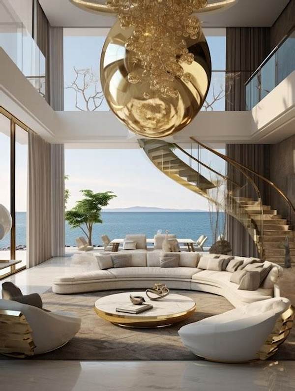Upscale Seaside Villa Living