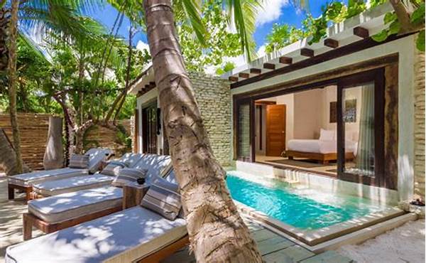 Secluded Villas With Beach Entry