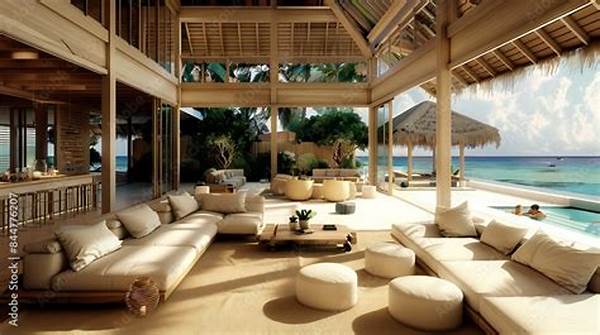 Elegant Beachfront Living In Maldives