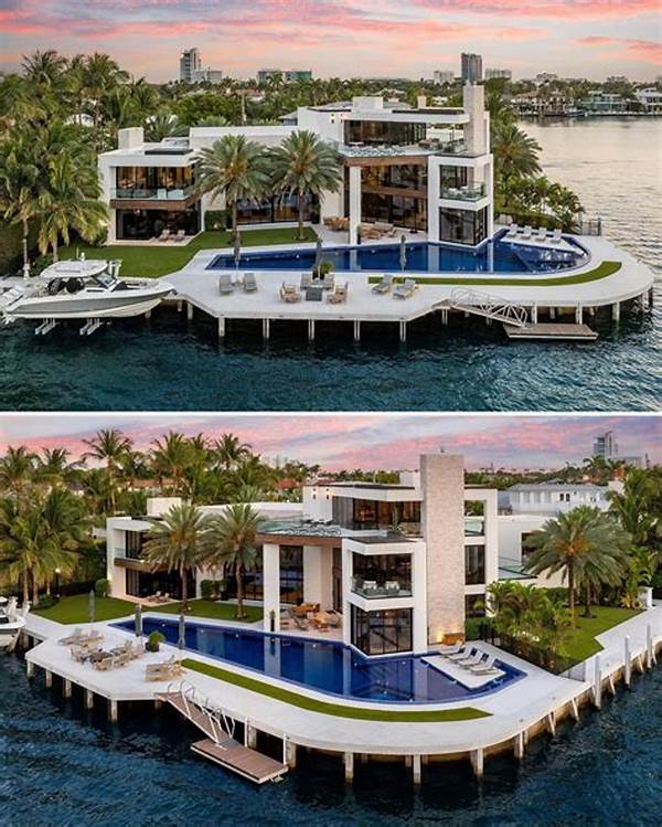 Opulent Waterfront Getaway Houses