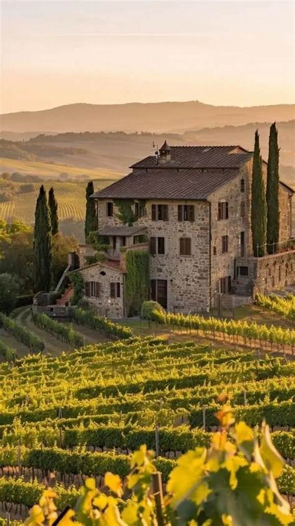 Scenic Vineyard Villa Destinations