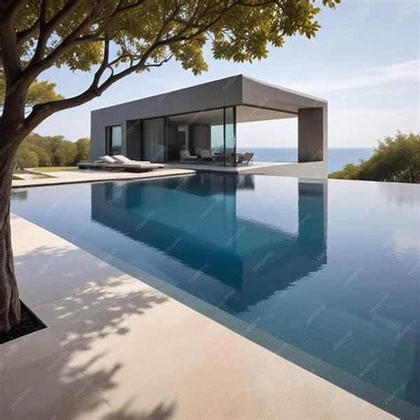 Sophisticated Villa Pool Entry