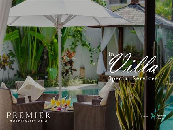 Exclusive Villa Service Offerings