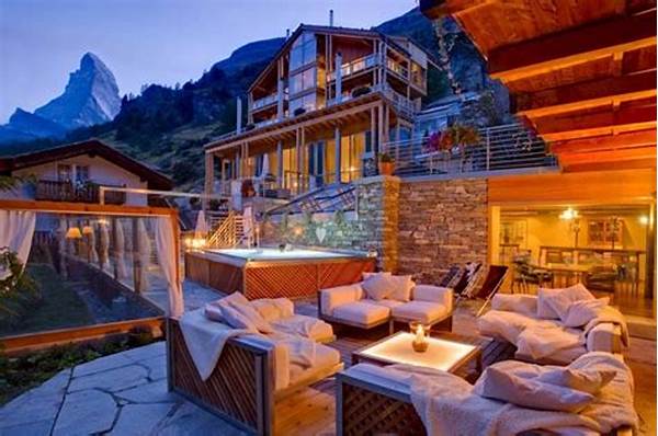 Luxury Alps Villa Accommodation Switzerland