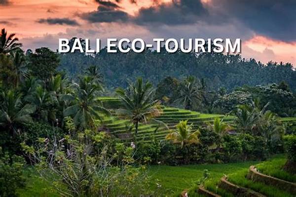 Sustainable Tourism In Ubud Bali