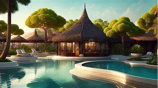 Tropical Villa With Aquatic Landscape
