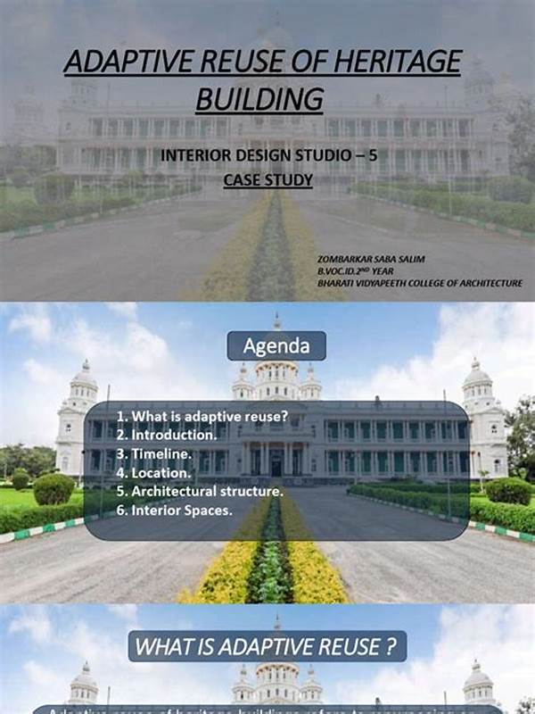 Adaptive Reuse Of Heritage Buildings