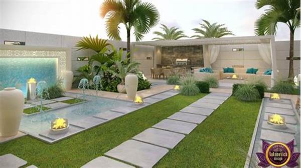 Luxurious Villa Garden Landscaping Ideas