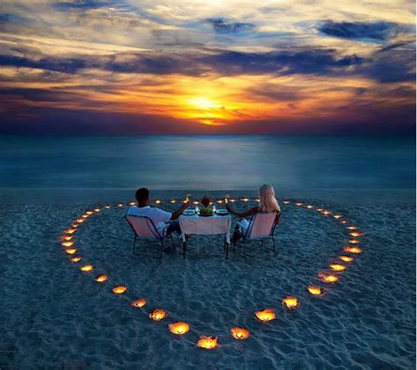 Romantic Sunset Beach Vacations