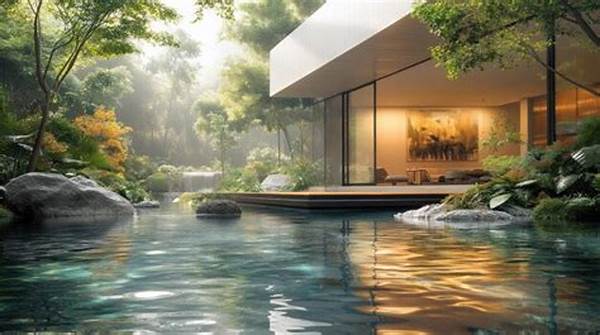 Tranquil Villa With Pond Features