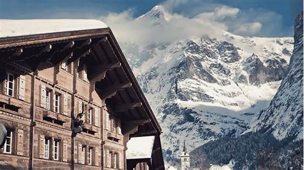 Upscale Swiss Alps Villa Lodging