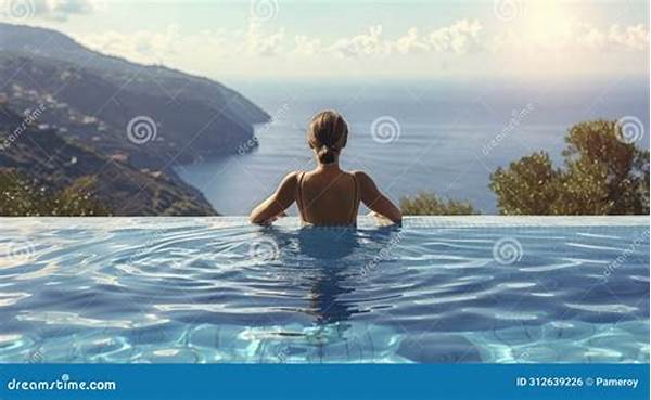 Intimate Moments By The Pool