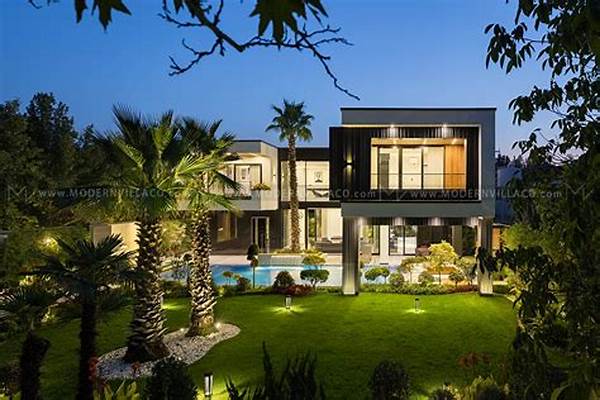 Traditional Villa Landscaping Elements