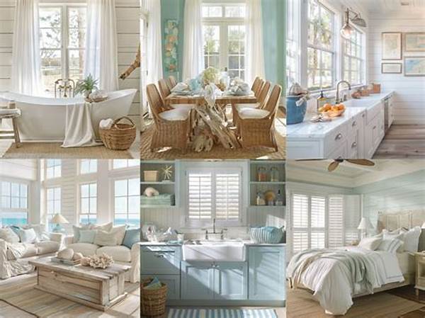 Tranquil Seashell-strewn Coastal Retreat